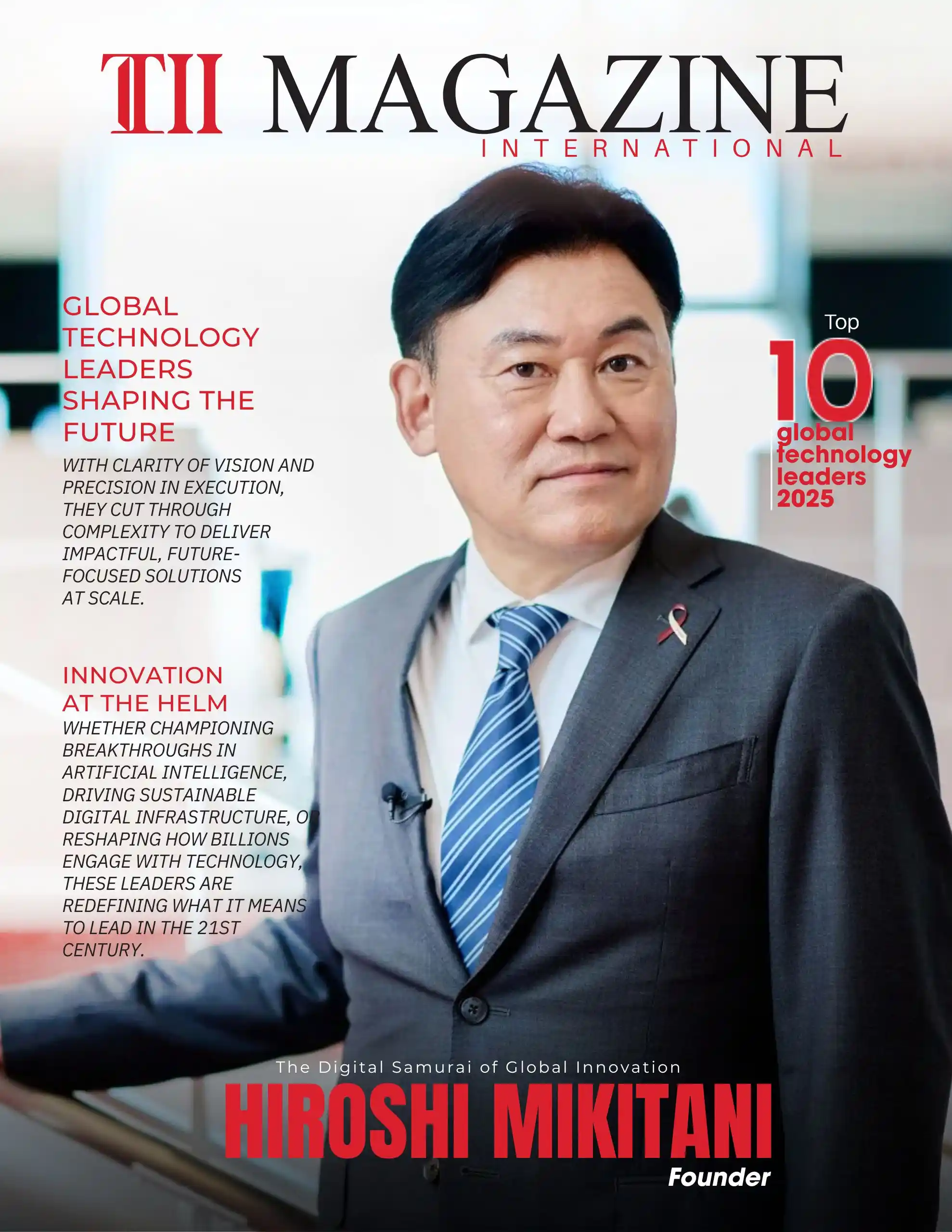 Cover Image ofTop 10 Global Technology Leaders 2025