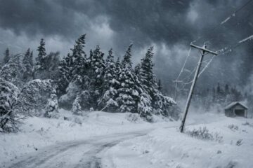 Severe Winter Storm Warning Issued as Heavy Snow and High Winds Approach
