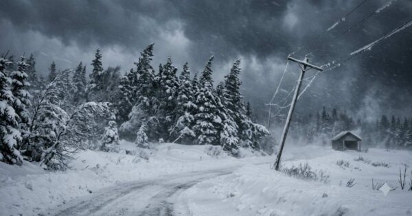 Severe Winter Storm Warning Issued as Heavy Snow and High Winds Approach